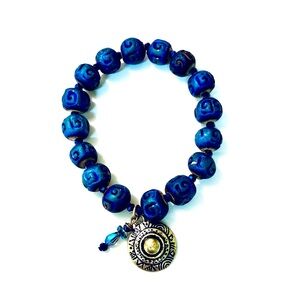 Cerulean Galaxy Bracelet